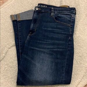 American Eagle Super Hi-Rise Jegging Crop